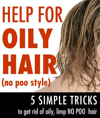In this context, aside from shampoo, it also includes the elimination of conditioner. No Poo Help for Oily, Limp Hair (5 Great Tips)