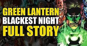 Green Lantern Blackest Night: Full Story
