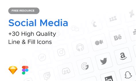 Social Media Icons Pack Figma Community