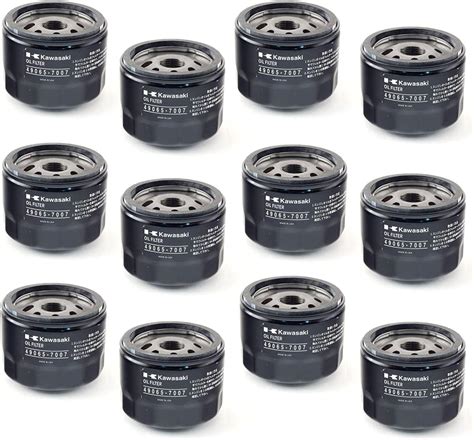 Pack Of 12 Genuine Oem Kawasaki 49065 0721 Oil Filters