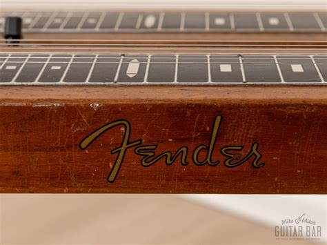 1949 Fender Dual Six Professional Double Neck Vintage Console Lap Stee Mike And Mikes Guitar Bar