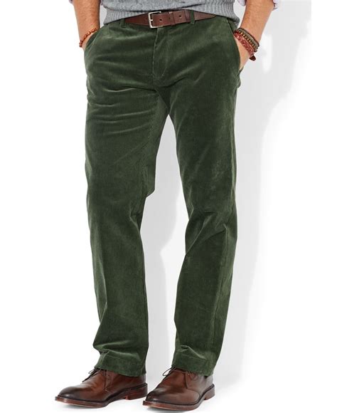 Lyst Polo Ralph Lauren Classic Fit Newport Corduroy Pants In Green