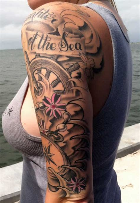 Girly Half Sleeve Tattoo Tatuoinnit Art Ideas