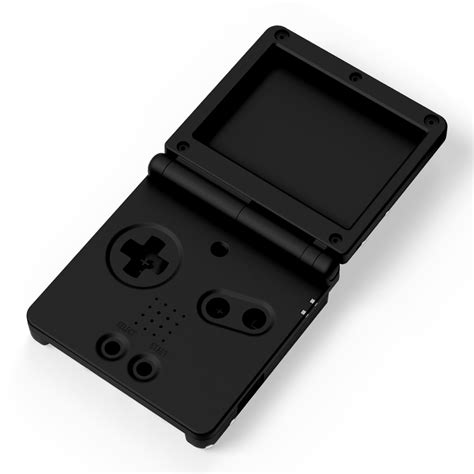 Game Boy Advance Sp Shell Solid Black