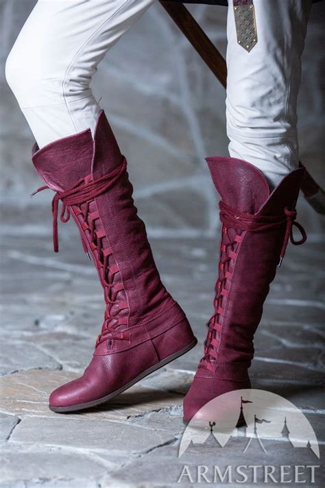 Medieval Fantasy Boots For Women Forest Renaissance Boots Medieval