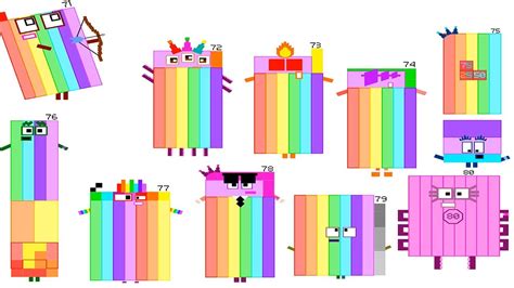 Numberblocks Shorts Deci Step Squad Team Remake With Even More Images
