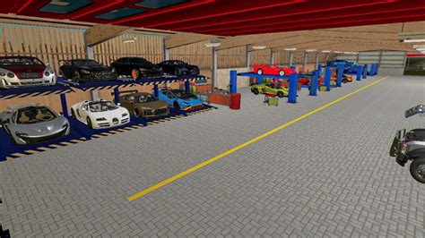 Garage V2 Fs19 Kingmods En 2022 Farming Simulator Voiture Garage