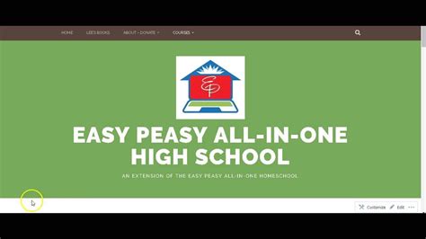 Introduction To The Easy Peasy All In One High School Youtube