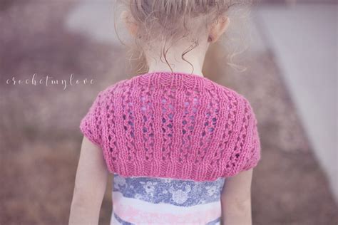 Girls Crochet Shrug Pattern Crochet For Beginners
