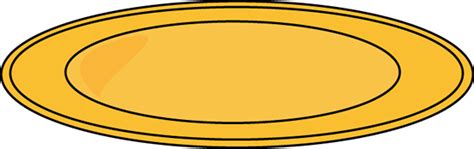 Yellow Dinner Plate Clip Art Yellow Dinner Plate Image