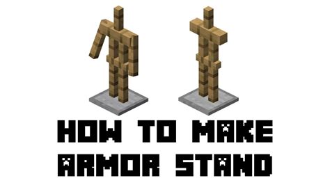 How To Build Armor Stand Minecraft Reverasite