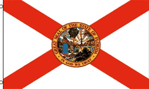36 Florida State Flag In The United States Of America Usa Blowing