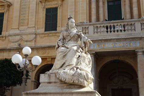 Statue Of Queen Victoria Valletta