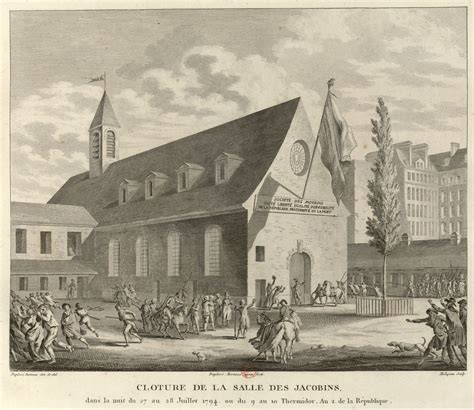 The Closing Of The Jacobin Club During The Night Of 2728 July 1794