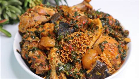 Add palm oil if desired and cook for 5mins 5. How To Prepare Esan Black Soup - Unsung Nigerian Soups 10 ...