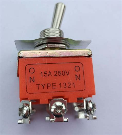 Us 2x Dpdt Onon Industrial Toggle Switches 1321 Double Pole Double