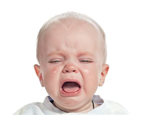 Crying Baby Boy Stock Image Image Of Person Crying 25465873