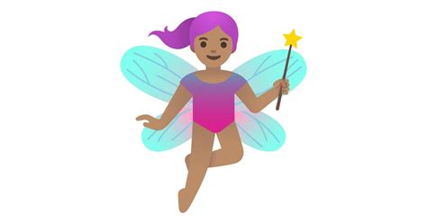 🧚🏽‍♀️ Woman Fairy Medium Skin Tone Emoji