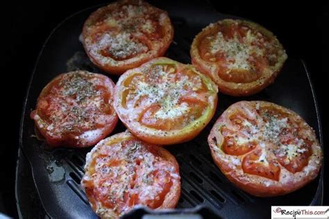 How To Cook Grilled Tomatoes In The Air Fryer Recipe This