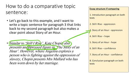 How To Make Comparisons In Your Igcse English Language Coursework Essay Youtube