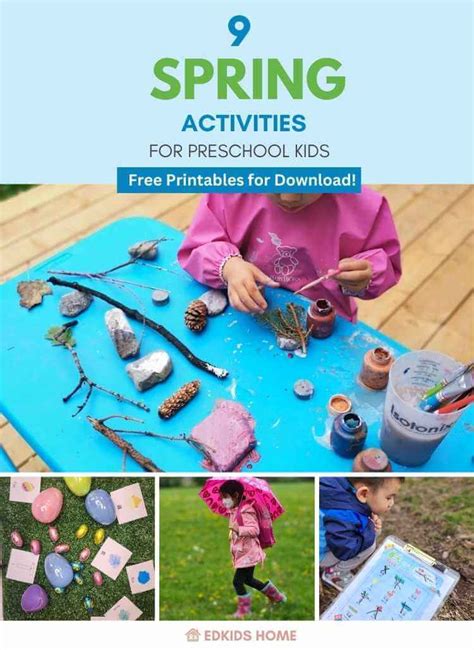 9 Best Spring Activities For Kids As Well As Families Edkids Home