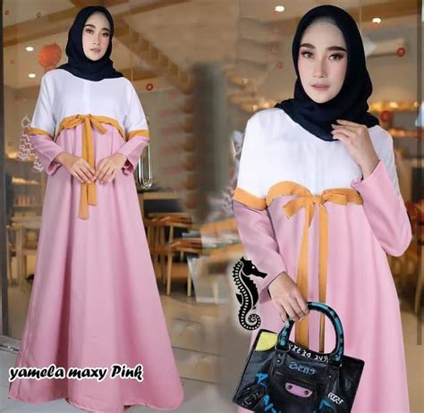 Maybe you would like to learn more about one of these? Baju Gamis Warna Kombinasi Cantik Model Terbaru | RYN Fashion