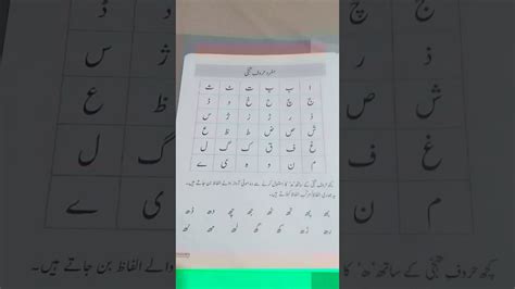 Parents and tutors are free to print and share our resources in the classroom or as home take assigments. Grade 1 urdu - YouTube