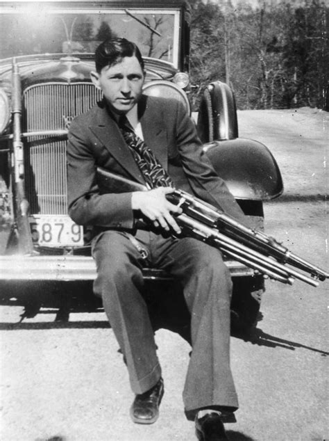 American Outlaws Bonnie Parker And Clyde Barrow
