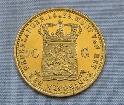 The Netherlands 10 Guilder Coin 1839 Willem I Gold Catawiki