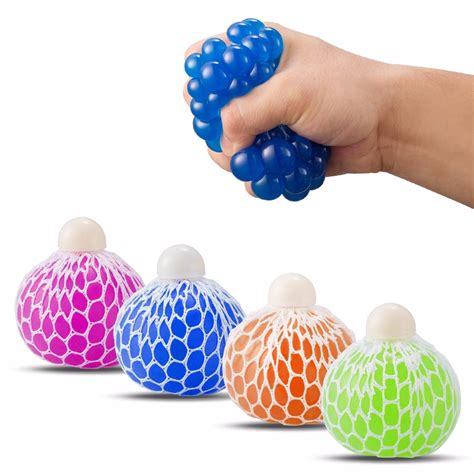Adult Kids Mesh Squish Squeeze Stress Ball Buy Squeeze Ballstress