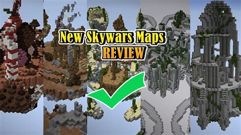 New Skywars Maps Review Minecraft Hypixel Youtube