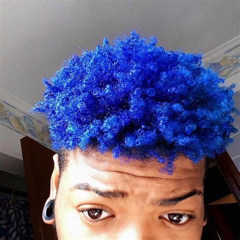 15 Tumblr Boys Blue Hair