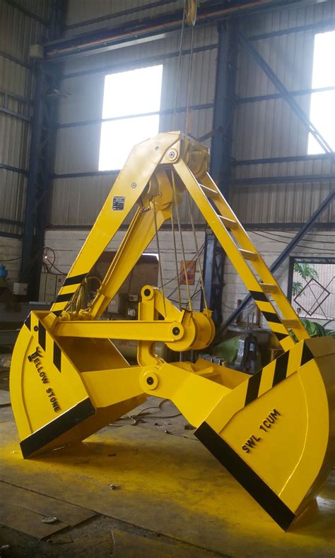 Grab offers services in singapore, indonesia, philippines Single Rope Grab Bucket - Mechanical | Yellow Stone ...