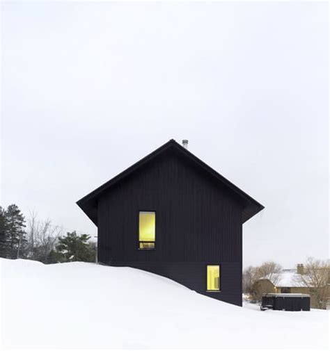 Contemporary Chalet House Plans Canadian Winter Wonderland