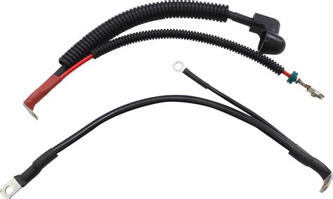 Drag Specialties High Performance Battery Cable Set 2017 2021 Harley Touring Jts Cycles