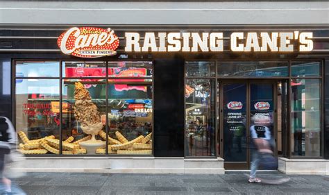 raising cane s nyc finally opens its flagship in times square harlem tourism board