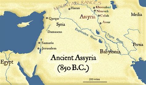Ancient World History Ancient Assyria