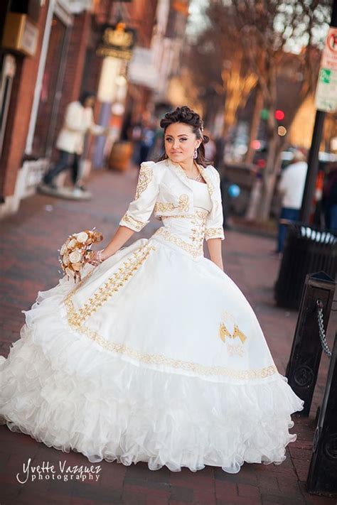 50 Things To Add To Your Charro Quinceanera White Quinceanera Dresses