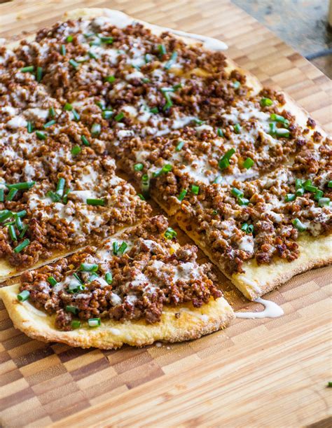 Beef And Blue Cheese Pizza