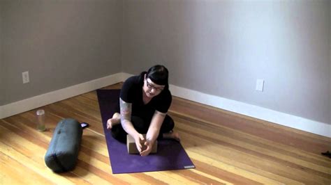 Yin Yoga Square Pose Youtube