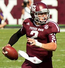 What's next for johnny manziel? Texas A&M Aggies football statistical leaders - Wikipedia