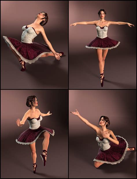 Classical Ballet Poses For Genesis 2 Females Daz 3d