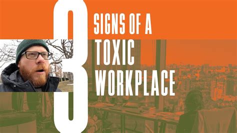 Signs Of A Toxic Workplace Youtube