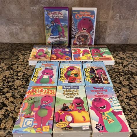 Barney Vhs Lot Of Four Tapes Classic Collection Barney Songs The Best Porn Website