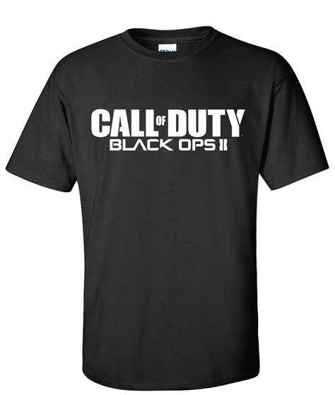 Call Of Duty Black Ops 2 Logo Graphic T Shirt Supergraphictees