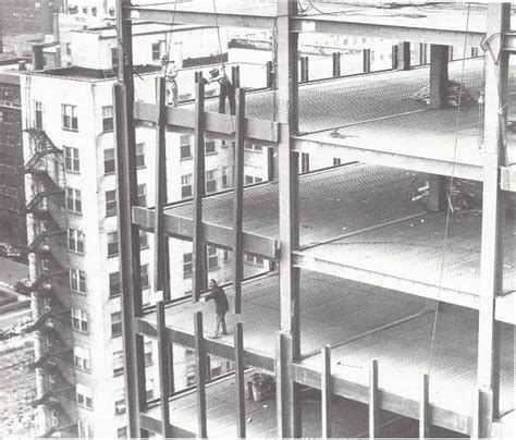 ludwig mies van der rohe 860 880 lake shore drive chicago illinois under construction