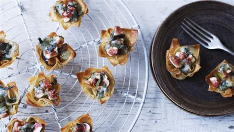 This is a cheat's recipe. Blue cheese and fig tarts - Saturday Kitchen ...