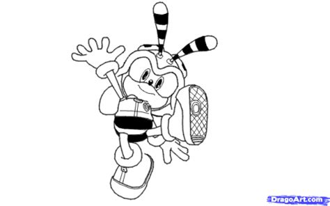 Best Coloring Pages Site Charmy Bee Coloring Pages