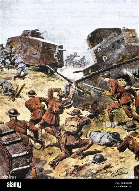 La Première Guerre Mondiale 1914 1918 Bataille Entre Les Forces