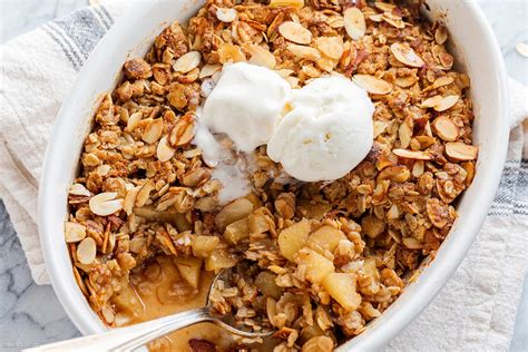Apple Crisp Made With Instant Oatmeal Recipes Blog Dandk